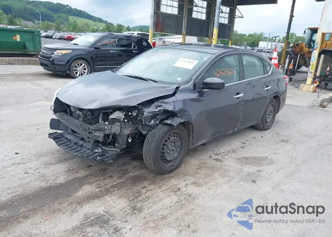 2013 Nissan Sentra S from USA, damaged, VIN 3N1AB7APXDL757941